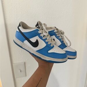 Nike Air Low Blue and White Shoes